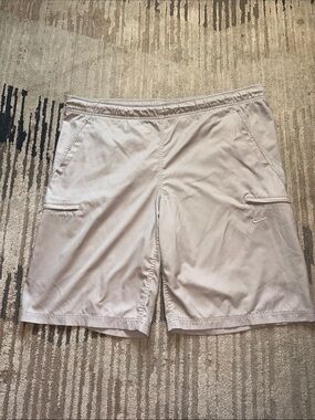 Nike Men’s Lightweight Athletic Shorts — Light Beige XL